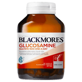 Blackmores Glucosamine 1500mg One-A-Day 90 Tablets front of bottle